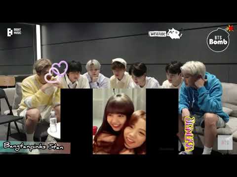 BTS Reaction To {Lisa x jisoo } lover of mine MV #ARMYMADE