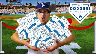 GETTING SEASON TICKETS FOR THE DODGERS