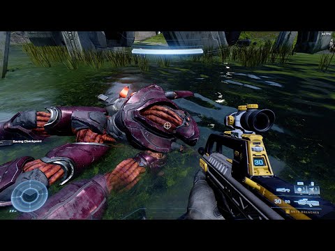 Halo Infinite - Defeating "Myriad" (Hunters) on Legendary.