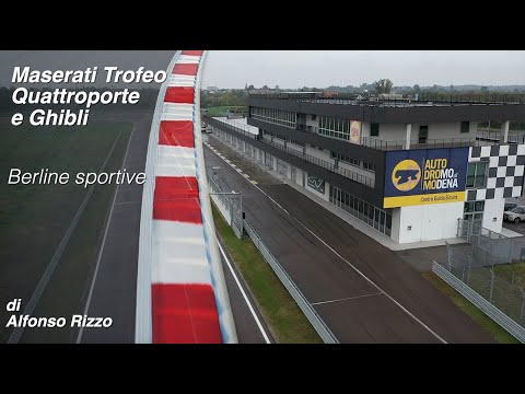 Maserati Trofeo Quattroporte e Ghibli a Ruote in Pista