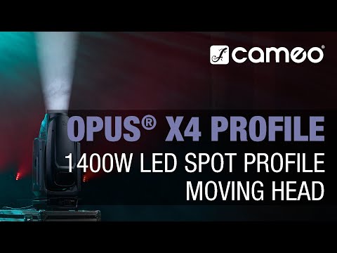 Cameo OPUS® X4 PROFILE - 1400W LED Spot Profile Moving Head