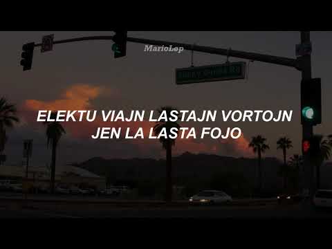 Born to Die - Lana Del Rey | Esperanto Lyrics/Kantoteksto