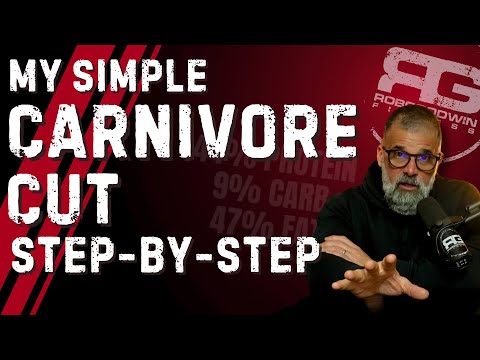 My Simple Carnivore Cut, Step-by-Step! #carnivorebodybuilding #carnivore