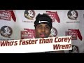 FSU RB Corey Wren on finding his way at FSU, fastest players on roster FSU RB Corey Wren on finding his way at FSU, fastest players on roster