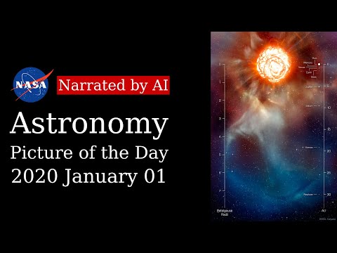 APOD: 2020-01-01 - Betelgeuse Imagined (Narrated by Salli)