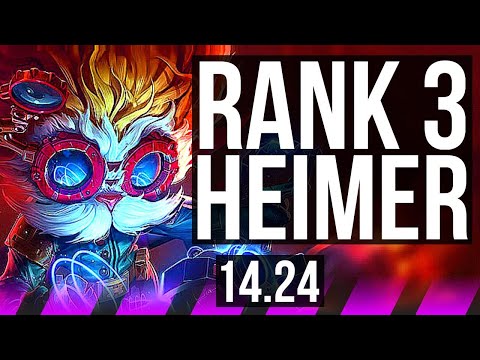 HEIMERDINGER & Ashe vs ALISTAR & Varus (SUP) | Rank 3 Heimer | BR Grandmaster | 14.24