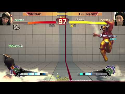 VSB Weekly Special - USF4 Casuals - WhiteGun vs Pepeday