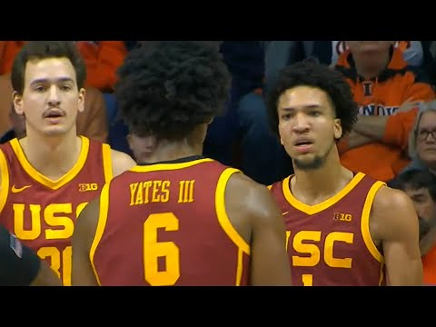 USC vs #13 ILLINOIS | Full Game Highlights | 2025 College Basketball Highlights