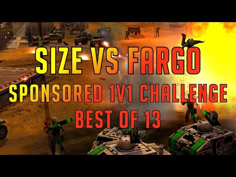 BiG SiZe vs Fargo - 1v1 Pro Sponsored Challenge - BO13 - C&C Generals Zero Hour