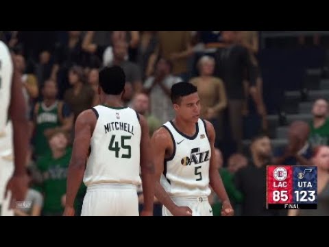 NBA 2K19 My Career Jazz vs Clippers "Can we win 26 in  a row?" Ep.66