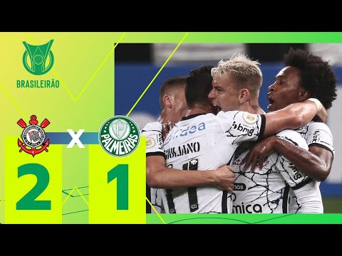 CORINTHIANS se quedó con el CLÁSICO ante PALMEIRAS. GOLAZO de ROGER GUEDE 😱 | BRASILEIRAO 2021