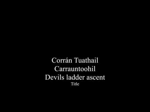 Corrán Tuathail, Carrauntoohil Devils ladder ascent
