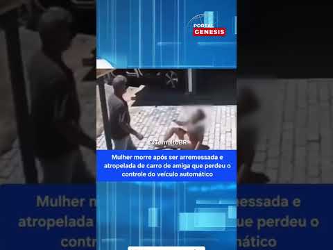🚨 CENAS FORTES: Recepcionista morre atropelada pelo próprio carro em São Luís do Norte - GO