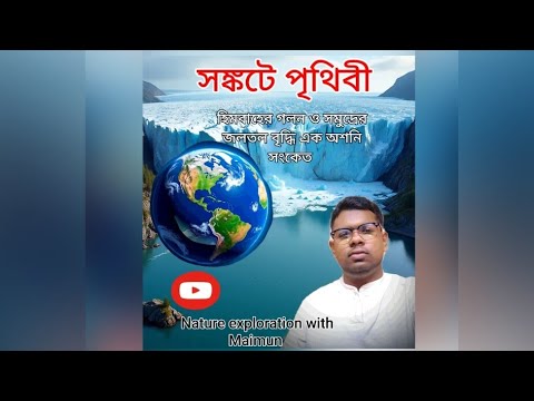 Glacier melting : All living beings are in danger ⚡⚡