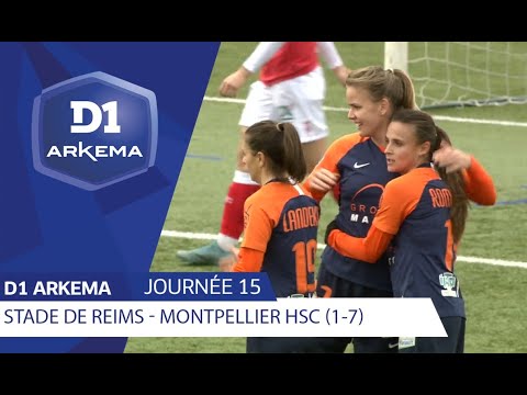 J15 : Stade de Reims - Montpellier HSC (1-7) / D1 Arkema 2019/2020