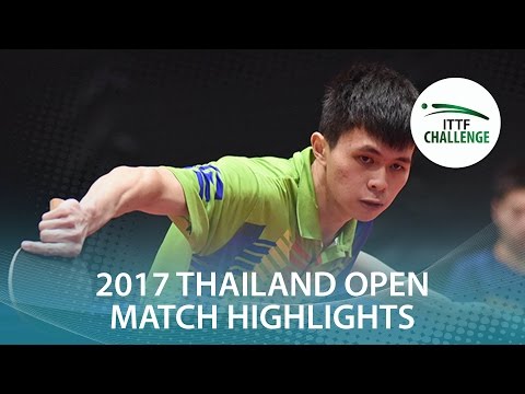 2017 Thailand Open Highlights: Chen Chun-Hsiang vs Masato Kakitsuka (Qual)