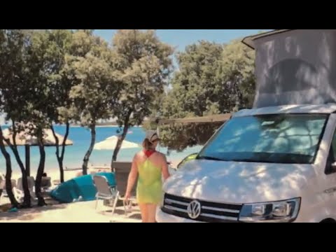 Mit Bulli zum Camping Simuni, Insel Pag und  Nationalpark Plitvicer Seen Kroatien