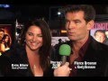 Pierce & Keely Brosnan talk to Eric Blair 2004 US Armed Forces