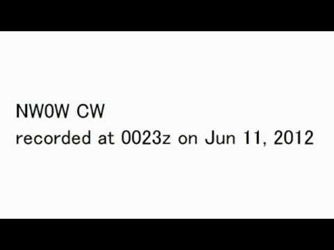 NW0W CW (6m / 50MHz)