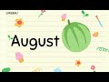 Months Of The Year For Kids Fun Learning Time ️