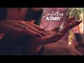 Ultimate Comforting ASMR Back To Sleep Whispers Low Light Fabrics Brushing
