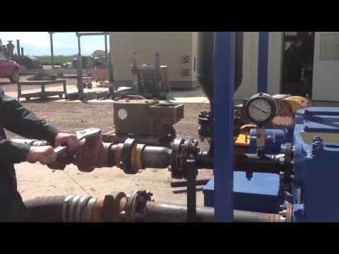 National J-165L Triplex Plunger Pump Package Stock 56