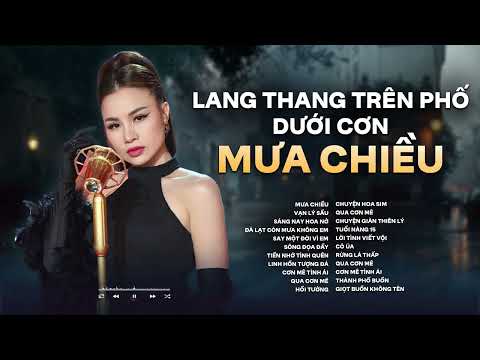 MƯA CHIỀU | BẢN NHẠC SLOW ROCK ĐANG HOT 2025 | LANG THANG TRÊN PHỐ DƯỚI CƠN MƯA CHIỀU...
