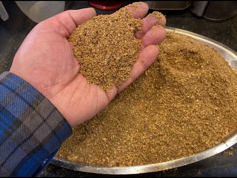 Roasting and Grinding Coriander and Namibian Biltong Spice Recipe