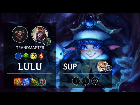 Lulu Support vs Lux - EUW Grandmaster Patch 11.24