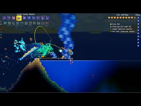 Brian's Terraria 1.3.4 (Expert), Part 20 - Duke Fishron
