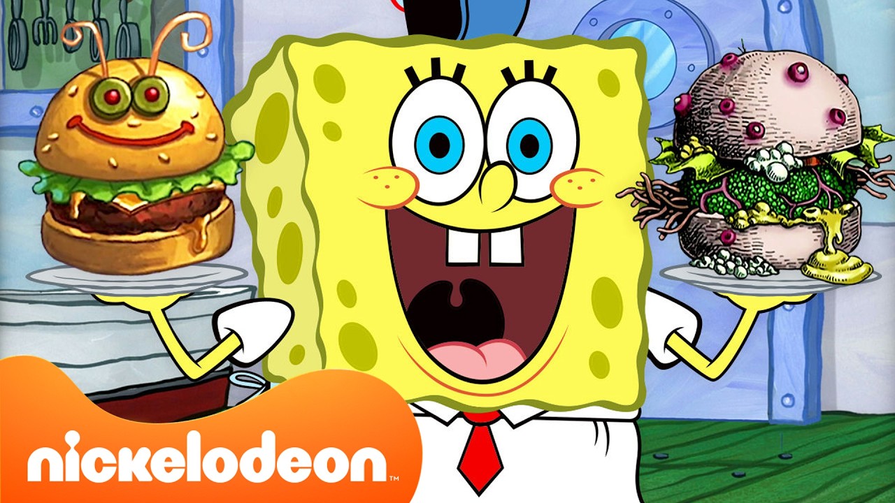 SpongeBob | Krabby Patty Terlezat & Terjijik SpongeBob! 😋🤢 | 90 Menit | Nickelodeon Bahasa