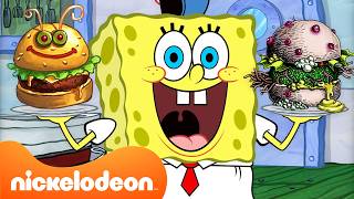 Download lagu SpongeBob | Krabby Patty Terlezat & Terjijik SpongeBob! 😋🤢 | 90 Menit | Nickelodeon Bahasa mp3