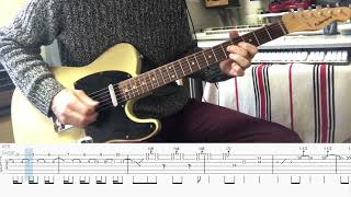 Robben Ford &amp; The Blue Line  I&#39;m A Real Man Guitar Solo TAB