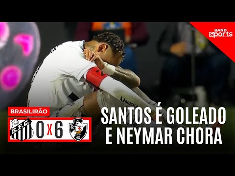 SANTOS SOFRE GOLEADA HISTÓRICA PARA O VASCO | SANTOS 0x6 VASCO | MELHORES MOMENTOS