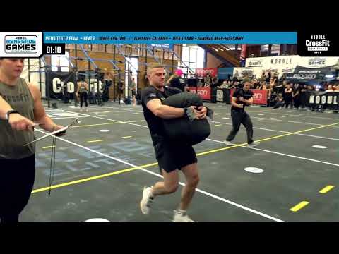 Individual Men's Test 7 HEAT 1 & 2 - REBEL Renegade Games 2023 African CrossFit Semifinal.