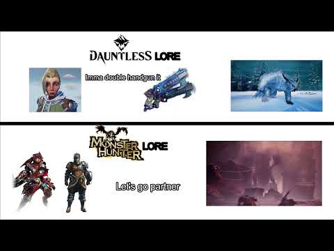 MONSTER HUNTER VS DAUNTLESS LORE