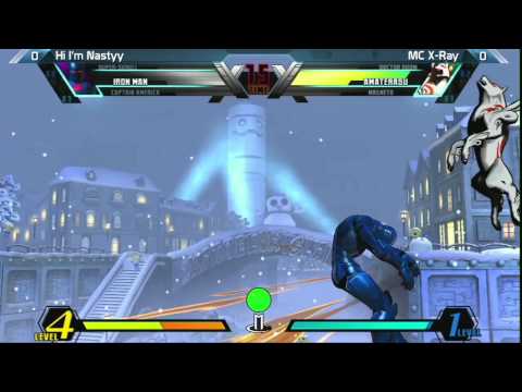 UMVC3: MC X-Ray vs Hi I'm Nastyy - MC Grand Opening