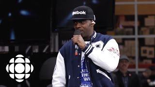 CBC Connects: Maestro Fresh Wes and Ron Maclean Get down to &#39;Let Your Back Bone Slide&#39; | CBC