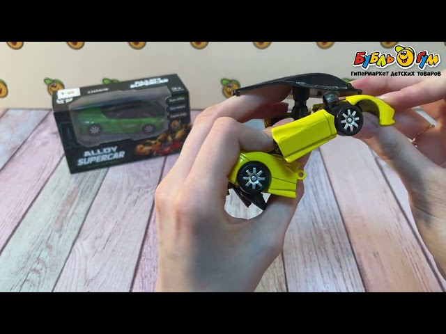 Трансформер Lanson Toys Автомобили в ассортименте - видео