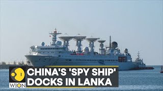 Chinese 'spy' ship Yuan Wang 5 docked at Sri Lankan port raises concerns | Latest World News | WION