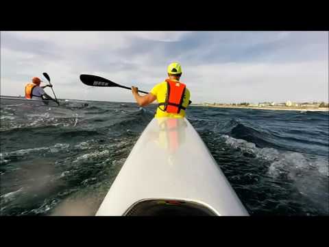 Downwind Surfski Paddling - SSS Race 2, 30/11/16