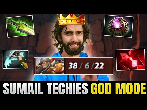 Nigma.SUMAIL gone Crazy 38 kills with Techies Mid!