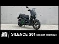 Silence S01 le scooter électrique vendu chez SEAT Essai POV Auto-Moto.com