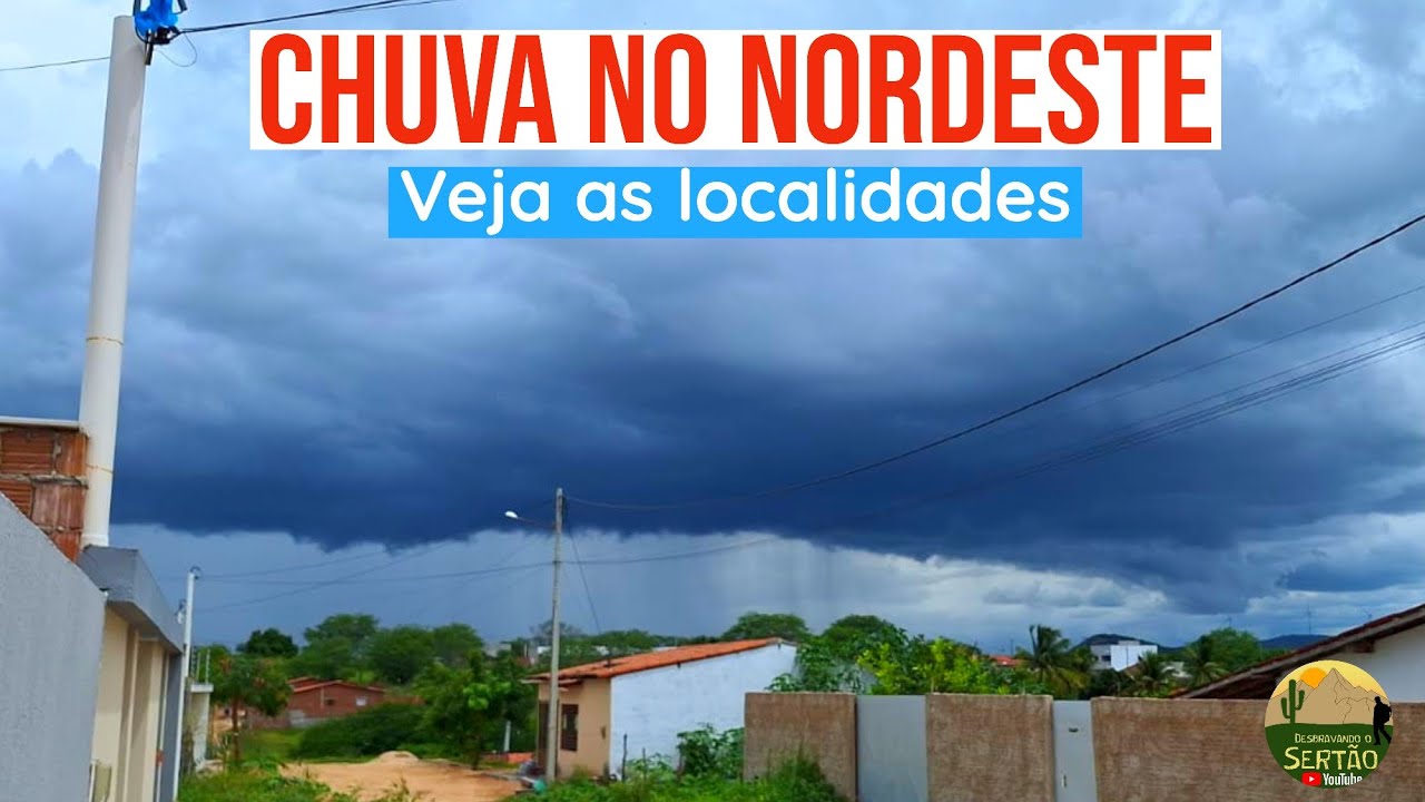 CHUVA NO NORDESTE! Chuva ganhando força v181