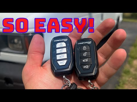 How To Program New Compustar Remotes | For CM900S and CM900AS Systems