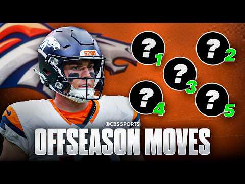 5 offseason moves the Denver Broncos NEED to make ✅