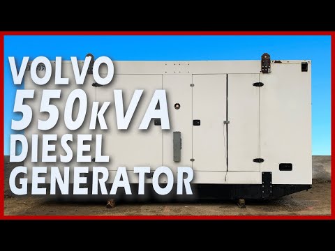 Volvo Diesel Generator 550kVA – XP55062 Test #volvo | #fgwilson Authorised Dealer