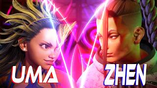 💥SF6💥UMA(YASMINE) VS ZHEN(JAMIE) #VSPO #甘結もか