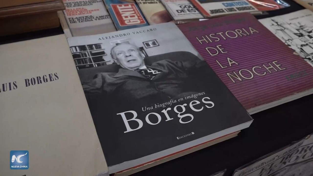 Borges vuelve a su biblioteca en Buenos Aires con primera Feria del Libro Borgeano