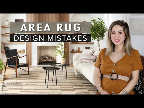 COMMON DESIGN MISTAKES | Area Rugs Dos and Don'ts (Don't Make These Rug Mistakes!)
